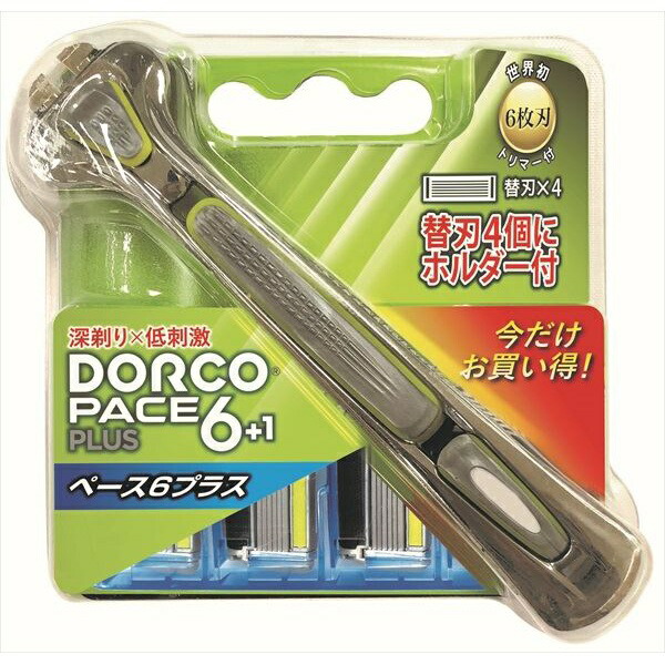 【144個セット】 ペース6替刃4個プラスホルダー1本RD｜ウルマックス 店