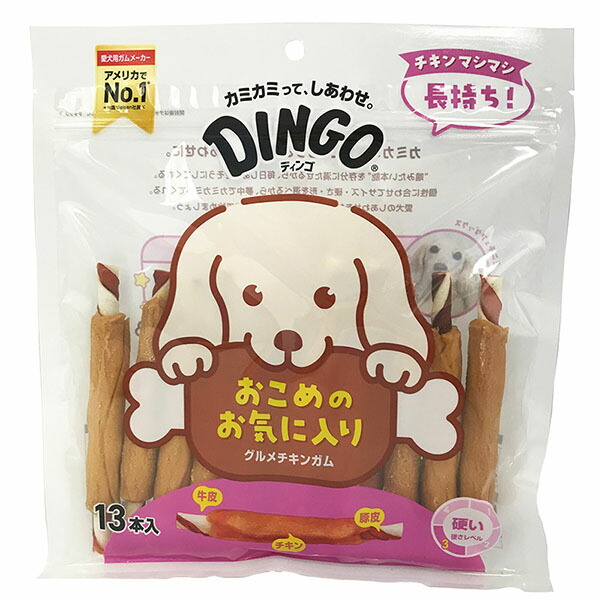 【12個セット】 スペクトラム ブランズ ジャパンCA事業部 ディンゴグルメチキンガム13本