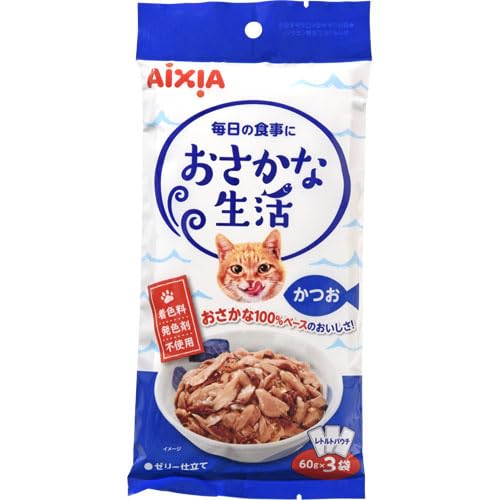 【24個セット】 アイシア おさかな生活 かつお 180g｜ウルマックス 店