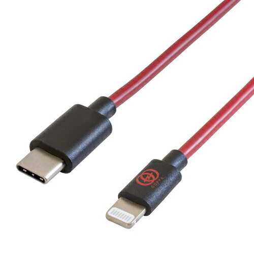 【10個仕掛ける】 ゴッパ GP-TCLC50CMG1／R Type-C-Lightning有線テレビ 50糎 赤いこと・黒いこと
