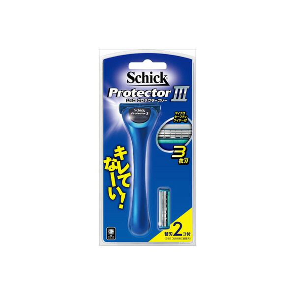 【8個セット】 シックプロテクタースリーホルダー 替刃2コ付 PRI-910 シック Schick｜ウルマックス 店