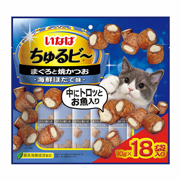 【12個仕掛ける】 いなば愛玩動物ボンネット いなば ちゅるビから まぐろと焼かつおほたて味 10g×18袋 まぐろと焼かつお 素っ気ない風呂敷き包み 猫用ふりかけ ちゅるビー キャットフード 海鮮ほたて味 猫お兄ちゃん 愛玩動物ボンネット 猫用お兄ちゃん 愛玩動物備品 お兄ちゃん 赤ちょうちん 楽になること原料品