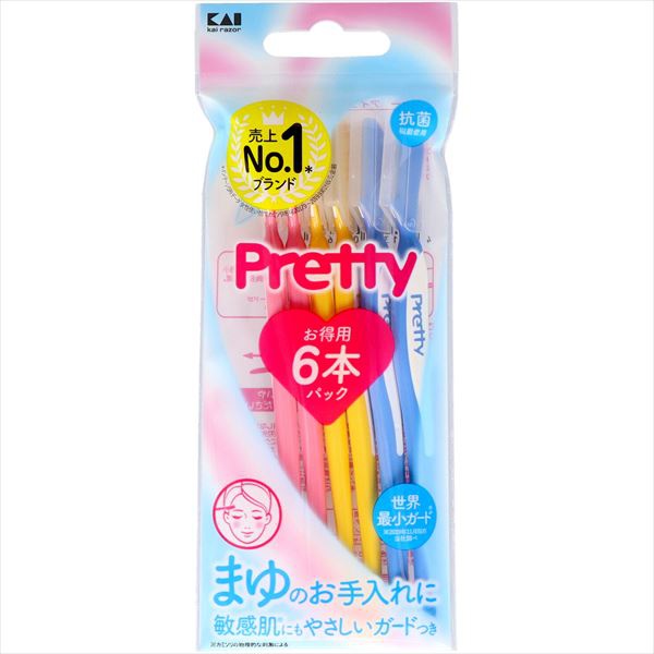 【120個セット】 プリティー アイブロー敏感肌用 6本入 GA0085FMLV-6P|ウルマックス 店