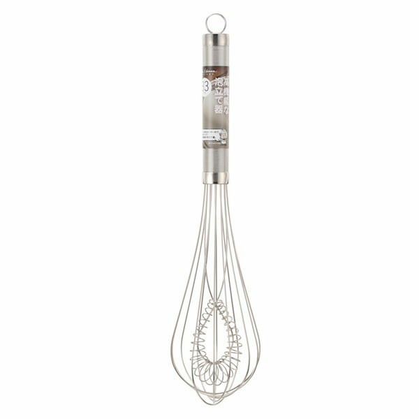 【10個セット】 貝印 泡立て器 泡だて器 33cm kai House SELECT DL-6269 調理器具 ステンレス コイル状ビーター付き 台所 キッチン 製菓 高機能 製菓用品 キッチン用品 日用品 貝印カミソリ ステンレス泡立て 手ばやくしっかり｜ウルマックス 店