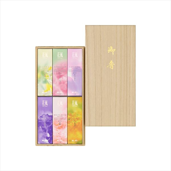 【20個仕掛ける】 花風 桐箱 六種入