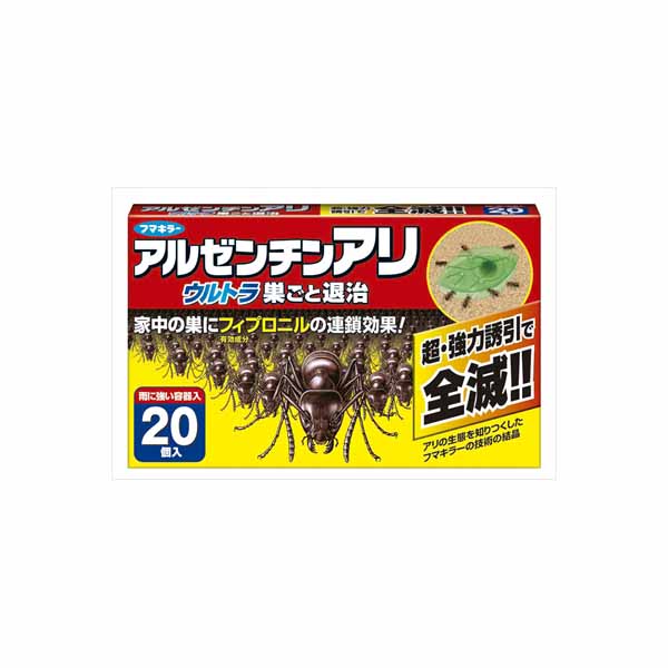 【7個セット】 アルゼンチンアリウルトラ巣ごと退治 フマキラー 殺虫剤・アリ