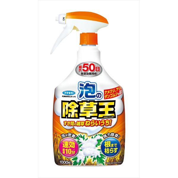 【12個セット】 泡の除草王1000ml