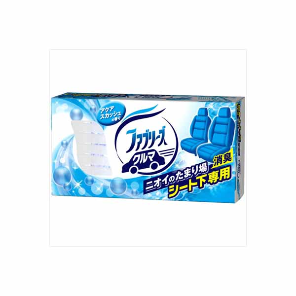 【20個セット】 クルマ用置き型ファブリーズ アクアスカッシュの香り 本体 P&G 芳香剤・車用