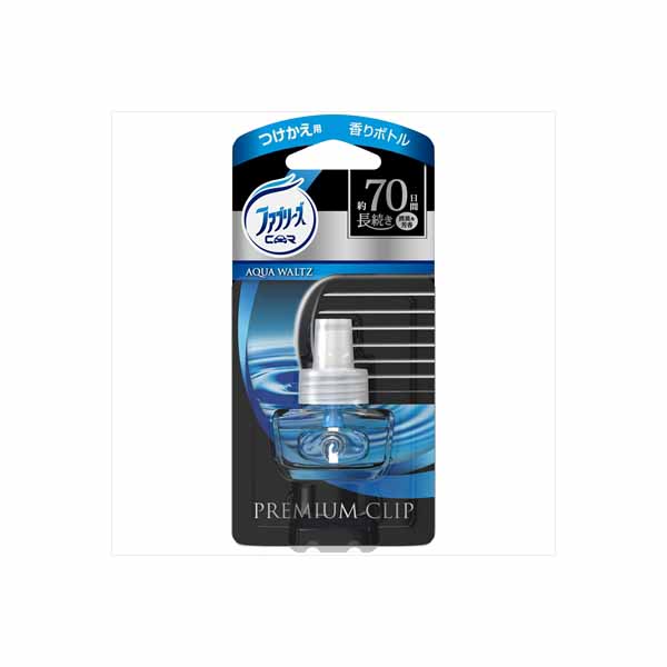 【20個セット】 ファブリーズ プレミアムクリップ アクアワルツ つけかえ用 P&G 芳香剤・車用|ウルマックス 店