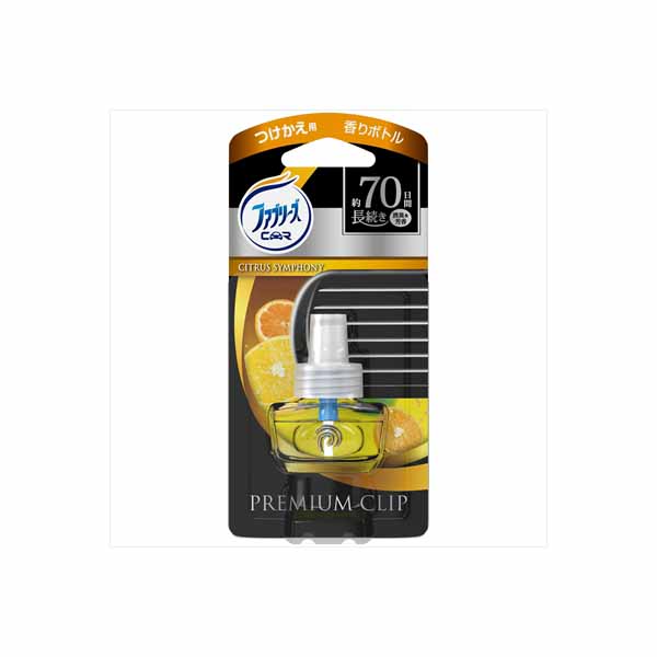 【20個セット】 ファブリーズ プレミアムクリップ シトラスシンフォニー つけかえ用 P&G 芳香剤・車用｜ウルマックス 店