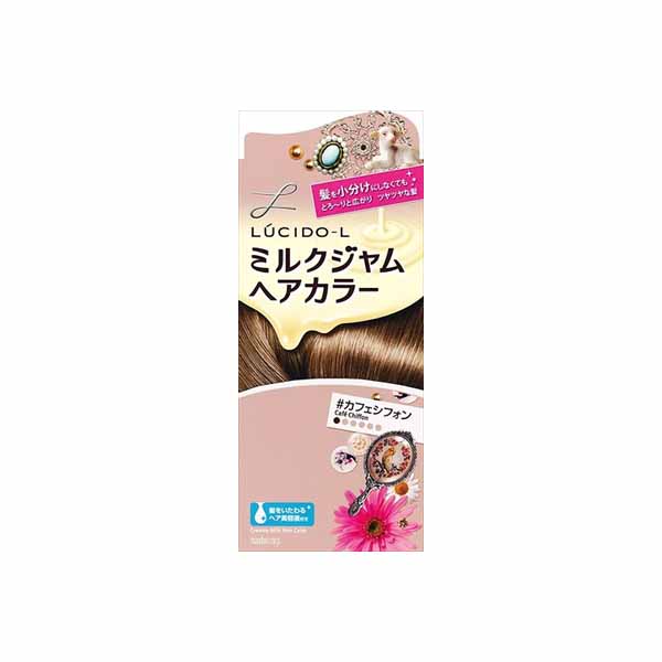 【20個セット】 ルシードエル ミルクジャムヘアカラー #カフェシフォン 医薬部外品 ヘアカラー・黒髪用｜ウルマックス 店