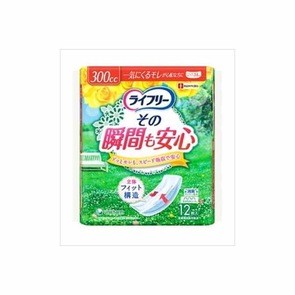 【10個セット】 ライフリーその瞬間も安心12枚 ユニ・チャーム ユニチャーム 生理用品｜ウルマックス 店