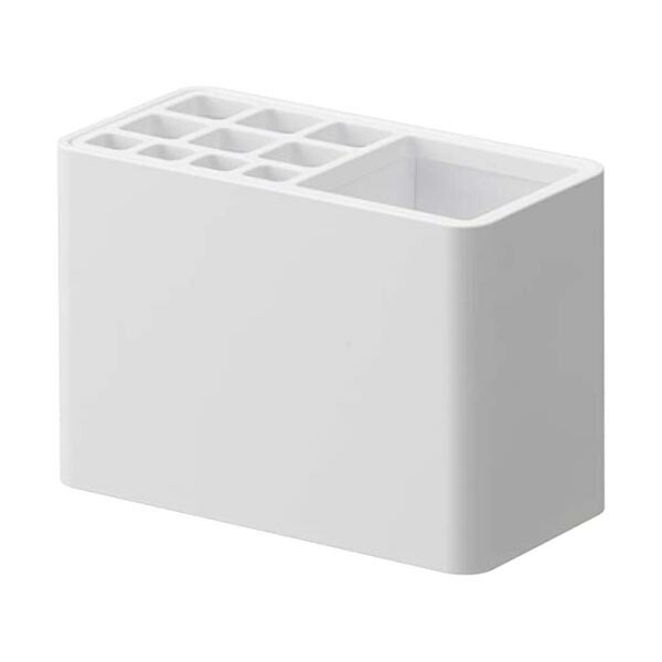 【5個セット】 山崎実業 Yamazaki フィルムフック 歯ブラシスタンド ホワイト 約W12×D6.5×H8cm ミスト MIST 歯ブラシ 一括収納 5959 吊り下げ 吸着 フィルム 粘着 お風呂 簡単 歯ブラシ立て 収納 歯磨き 洗面所収納 バス 人気商品