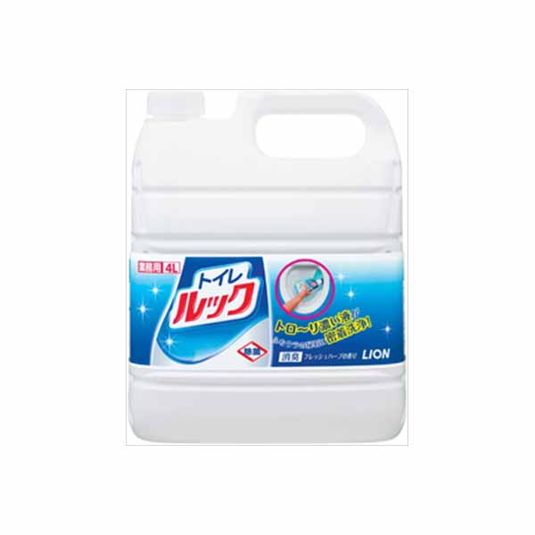【10個セット】 業務用トイレルック 4L ライオンハイジーン 住居洗剤・トイレ用｜ウルマックス 店 12,923円