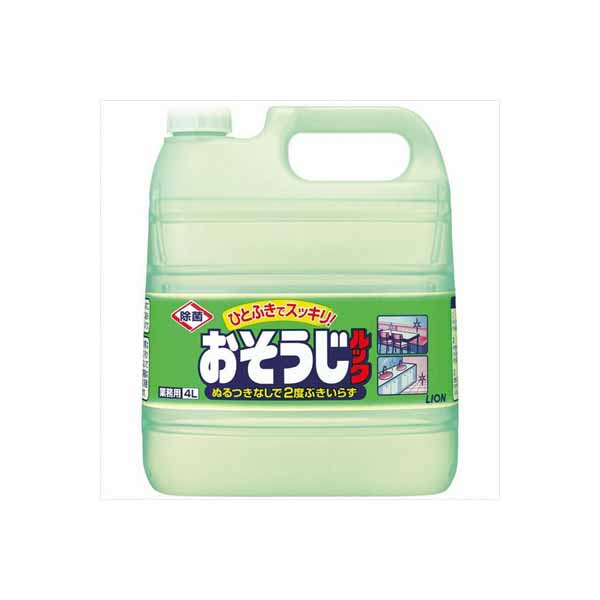 【15個仕掛ける】 お役目用おそうじルック 4L ライオンハイジーン 床用中性洗剤