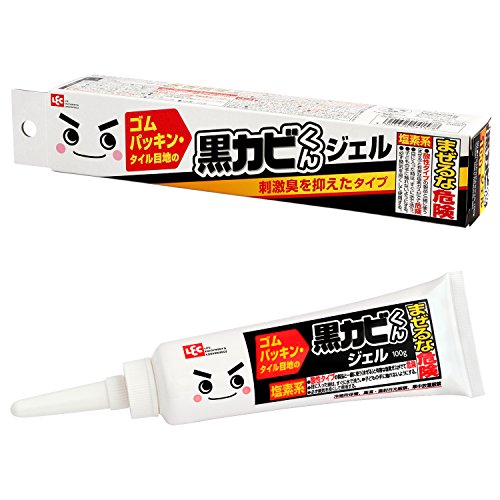 【10個仕かける】 LEC 激挙げ句の果てくん 黒カビくん 菌類とりジェル 100g カビ取り剤-洗剤・柔軟剤・クリーナー
