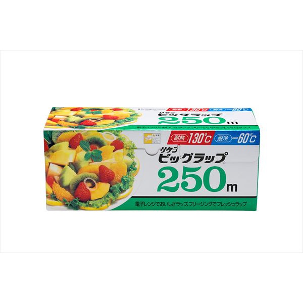 【6個セット】 リケン ビッグラップ30cm×250m