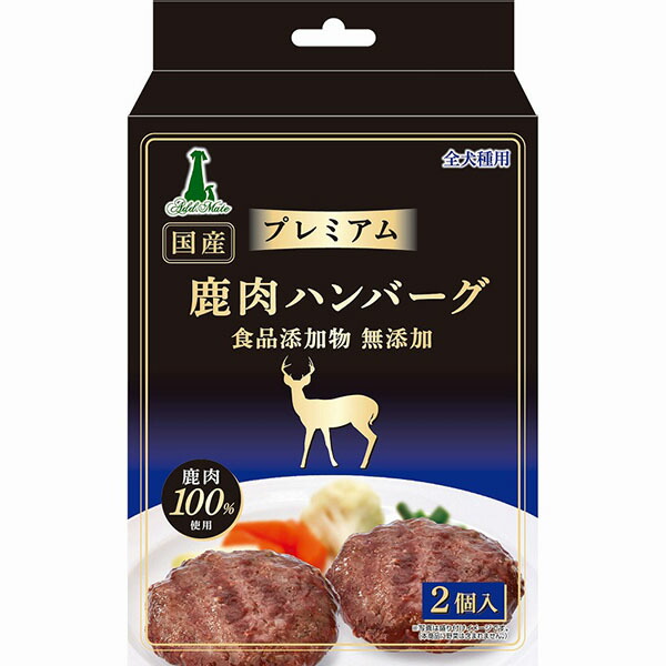【12個セット】 ペティオアドメイト プレミアム 鹿肉ハンバーグ 2個入 犬用おやつ アドメイト ペットフード ドッグフード ペット用品 犬用品 おやつ スナック 国産 無添加 フード ペティオ 不使用 全犬種 プロショップ事業部 安心素材