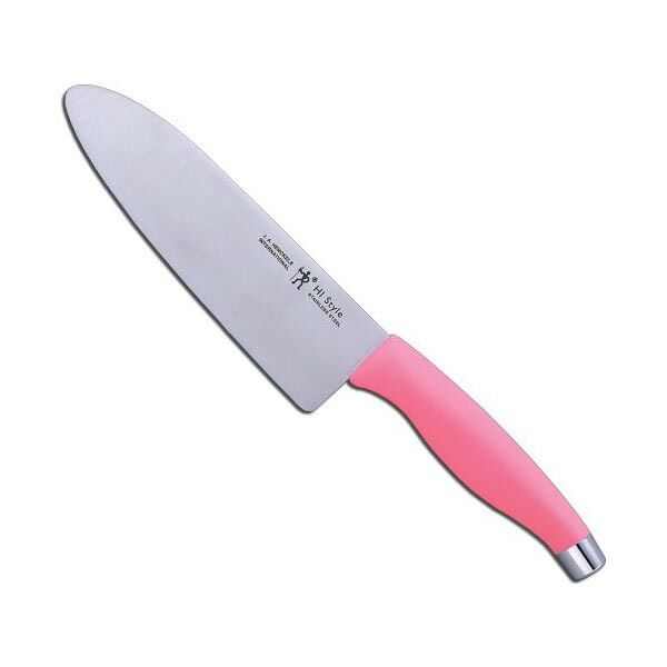 【3個セット】 Henckels ヘンケルス HIスタイル ミニ 先丸包丁 ピンク 130mm 日本製 子供 包丁 ステンレス 食洗機対応 岐阜県関市製 日本正規販売品 16730-431 こども 子ども 三徳包丁 ツヴィリング ステンレス製 小学生 安心 人気商品