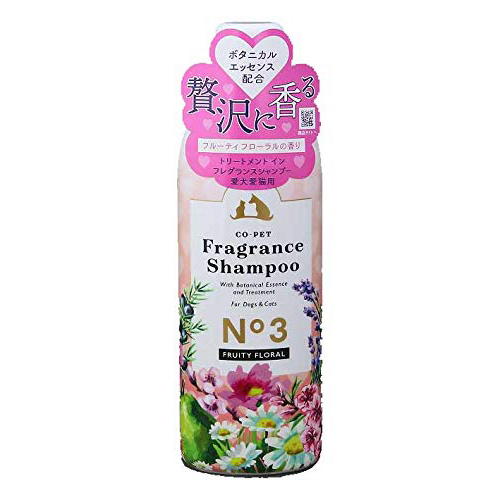 【24個セット】 昭和化学 コペット フレグランス シャンプー フルーティフローラルの香り 275ml 犬・猫 お手入れ ペット用品 犬用品 ケア ペットケア ペット用シャンプー リンス 犬猫用 ドッグ 日用品 ペット 犬用 猫用品 ブラシ 安心素材｜ウルマックス 店