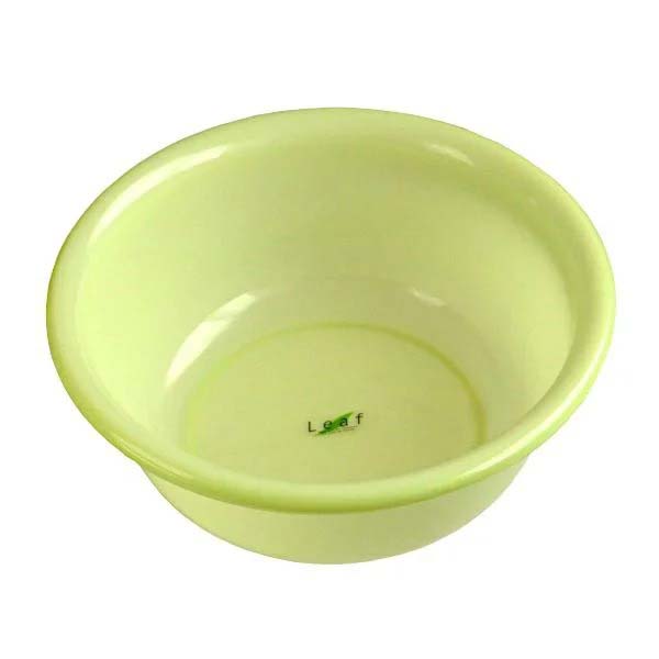 【120個セット】 イノマタ化学 リーフ レディース湯桶 グリーン 洗面器 使用時 リーフグリーン｜ウルマックス 店