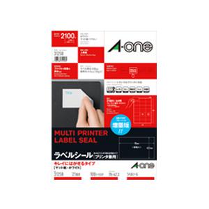 【10個仕掛ける】 エーワン 31258 付け札判子 印刷工兼用 ( A4判 ／ 21面 ／ 100腰かけ ) 白いこと