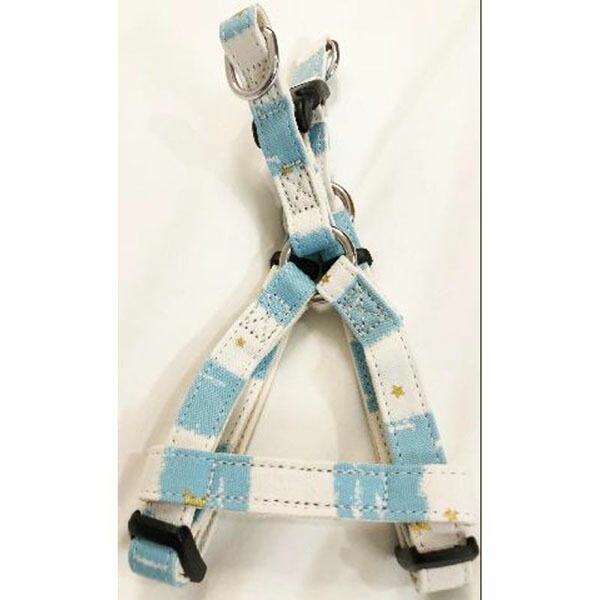 【3個セット】 神戸工房 クレヨンハーネス XS ブルー 安心素材