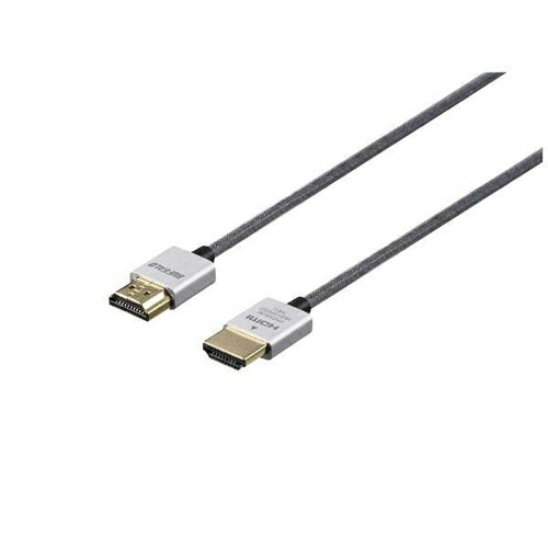 【10個セット】 バッファロー BSHDPS15SV Premium HDMIケーブル スリムモデル 「BSHDPSシリーズ」 シルバー 1.5m|ウルマックス 店
