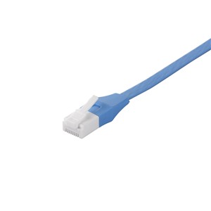 【5個書き割り】 緩衝装置置き目 BSLS6FU100BL2 ツメの折れないローカルエリアネットワーク有線テレビ 種目6 引っ切りない 滑っこい手合い 10m 青碧
