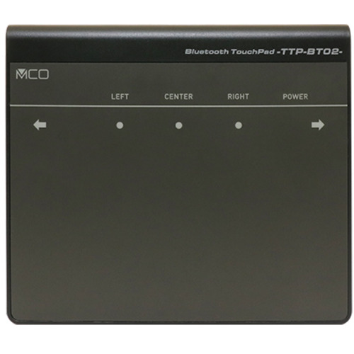 【3個仕掛ける】 ミヨシ TTP-BT02／BK Bluetoothタッチパッド 黒いこと 黒いこと