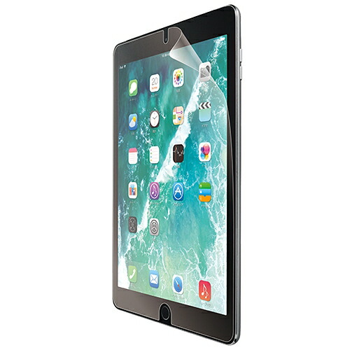 【5個セット】 エレコム TB-A179FLFAHD 9.7インチiPad 2017年モデル用指紋防止エアーレスフィルム(高精細反射防止)