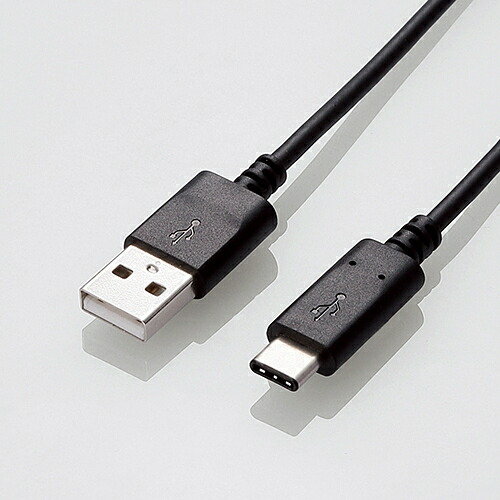 【10個セット】 エレコム USB3-AC05NBK USB3.1ケーブル(A-C) 0.5m