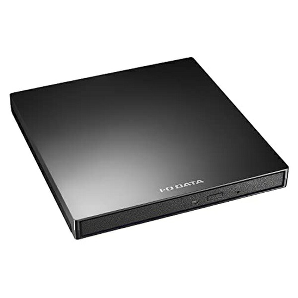 アイ・オー・データ機器 DVRP-UC8SK/H Type-C対応 保存ソフト付きポータブルDVDドライブ ブラック