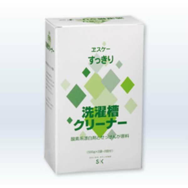 【5個セット】 すっきりシリーズ 洗濯槽クリーナー 500g×2個 酸素系 正規品 エスケー石鹸 洗濯漕クリーナー 手入れ すっきり 洗濯機 掃除用洗剤 除菌 洗濯槽 掃除 衣類 ヱスケー石鹸 自然派 洗剤 エスケー 匂い 過炭酸ナトリウム クリーナー 縦型
