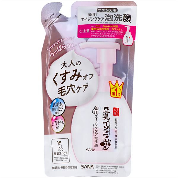 【36個書き割り】 (納期宙ぶらりん)流ちょう本舗 薬用リンクル泡洗顔白いこと(つめかえ用)