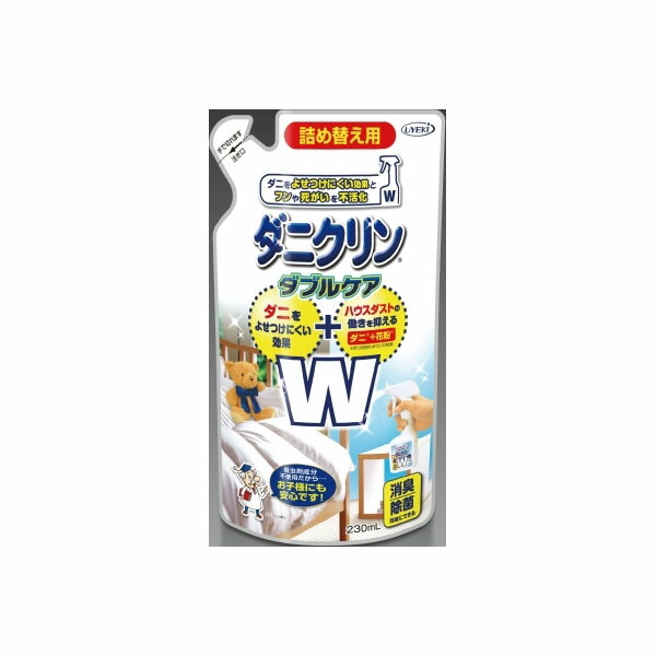 【20個セット】 ダニクリンWケア詰替用 230ml UYEKI 殺虫剤・ダニ｜ウルマックス 店 17,998円