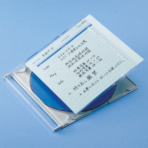 【15個セット】 サンワサプライ 手書き用インデックスカード (ブルー) JP-IND6BL CDプラケース用 インデックスカード 20枚 ブルー マット紙 罫線入り おまとめセット 送料無料|ウルマックス 店
