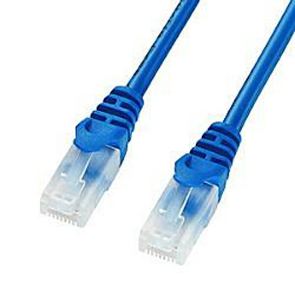 【10個セット】 サンワサプライ ツメ折れ防止CAT5eLANケーブル LA-Y5TS-03BL おまとめセット 送料無料