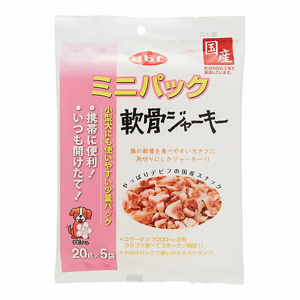 【12個セット】 デビフペット 軟骨ジャーキーシリーズ 100g ポーク ペレット デビフ 軟骨ジャーキー 犬用スナック 犬用おやつ 小分けパック ペットフード ドッグフード ペット用品 ウェットフード 犬のおやつ 犬用品 コラーゲン ドックフード おやつ 安心素材
