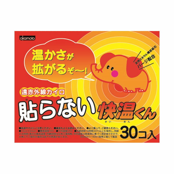 【8個仕かける】 はらない快温くんレギュラー30コ入 オカモト カイロ 使い捨てカイロ 診療 診療所 使い捨て 温熱装具 快温くん ホスピタル 貼らない レギュラー 貼らないカイロ 寒さ打つ手 看護