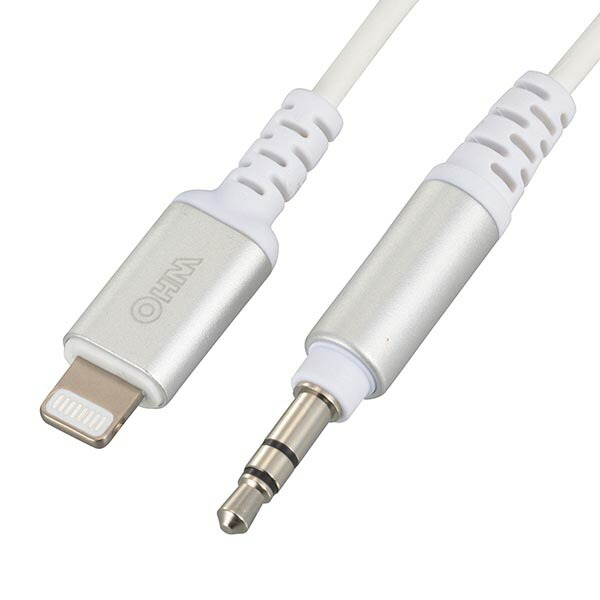 【5個仕掛ける】 オーム電機 SIP-L18SP-W AudioComm φ3.5粍オーディオ取り替えっこ有線テレビ 1.8m