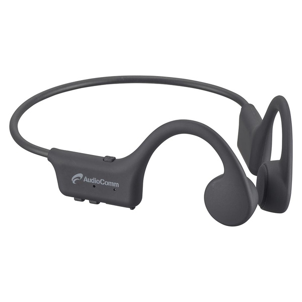 【3個セット】 オーム電機 HP-BC110N 骨伝導イヤホン (Bluetooth/AACコーデック対応/USB給電 Type-C/保護等級IPX4 防まつ形)