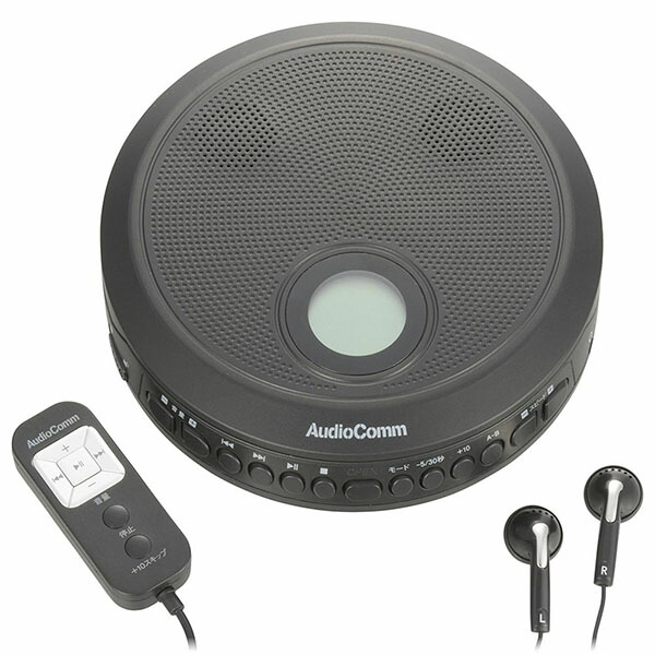 【10個仕掛ける】 オーム電機 CDP-520N 金棒引き内蔵携帯型CD楽器演奏者  黒いこと