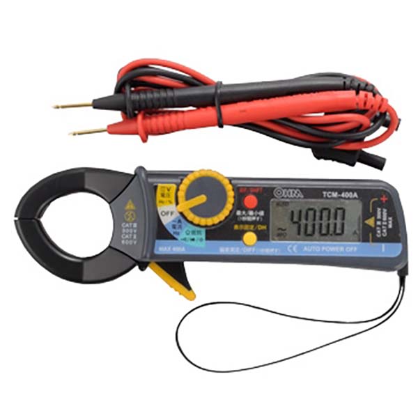 オーム電機 TCM-400A デジタルクランプメーターTCM-400A OHM デジタルテスター オーム 価値付ける計器