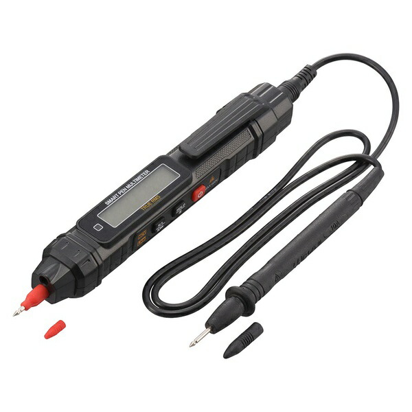 【5個書き割り】 オーム電機 TST-DP24 書き込み型デジタルマルチテスター (LED点火装置付/単4形×2本嘱する/年代順の継続当て嵌める10第四次元)