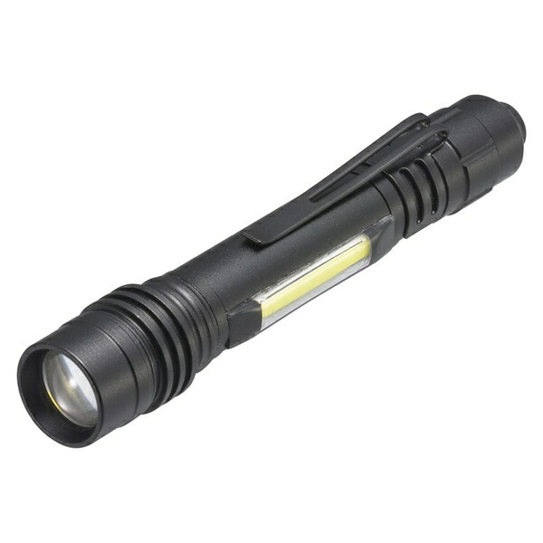 【10個仕掛ける】 オーム電機 LHA-PZ07A7 2WAYペンライト (COB\u0026LED/65 ルーメン/ZOOM付/単4形×1本当て嵌める)