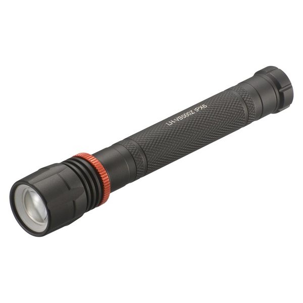 【5個セット】 オーム電機 LH-VB500Z-K LEDフラッシュライト (500 lm/連続使用MAX10h/保護等級IPX6/単3形&times;2本使用/ブラック)｜ウルマックス 店