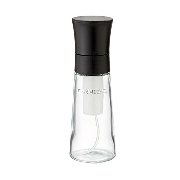 【10個セット】 リス オイルスプレー 加圧式 ブラック M 60ml スタビアリュクス 容器 オイルボトル デザイン プレゼント 人気 キッチン 品番 新生活 卓上 スプレー 引越し キッチン雑貨 ボトル お酢 家庭用 誕生日 調味料 本体 オイル 高品質|ウルマックス 店