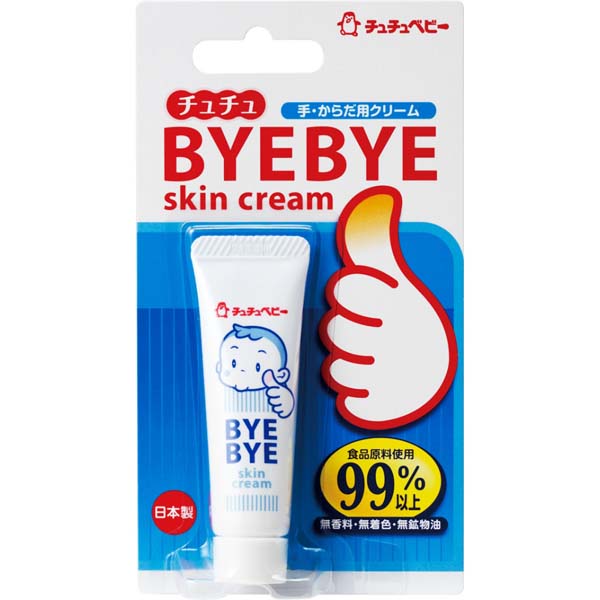 【10個書き割り】 CBチュチュバイバイスキンクリーム10G バイバイ皮膚軟化剤 ジェクス ドクウツギ ひと肌皮膚軟化剤 チュチュベビー おしゃぶり