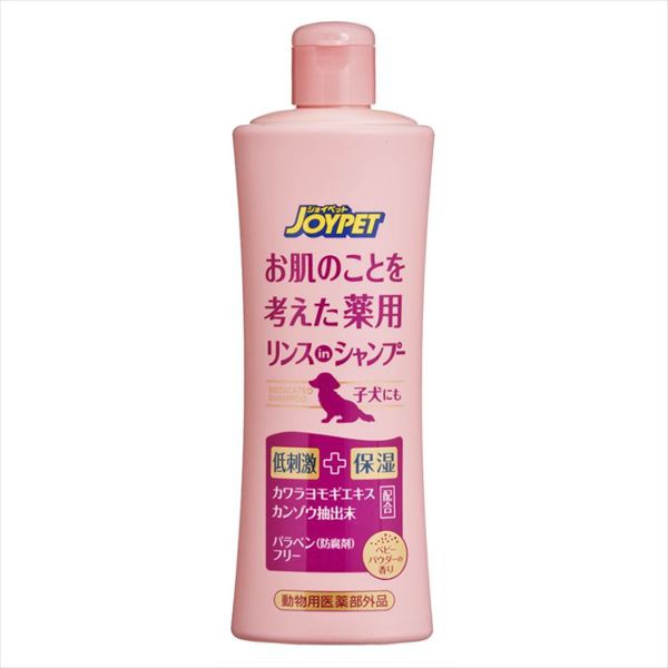 【24個書き割り】 JOYPET お肌の物ごとを考えた薬用リンスインシャンプー もの言う花黒色火薬